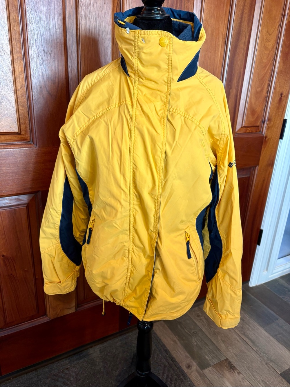 Columbia Core Interchange Women's Jacket Full Zip Small With Zip Out Fleece